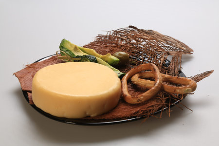 Set of small wheel of cheese