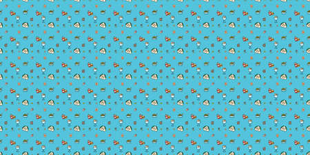 background image fastfood various foodsの写真素材