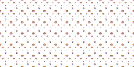 background image fastfood various foodsの写真素材