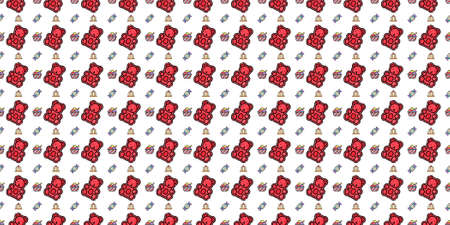 colorful and fun candy background imageの写真素材