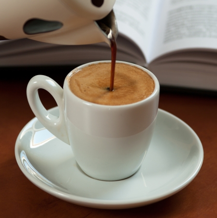 Cappucino cup  Coffe abstractの写真素材