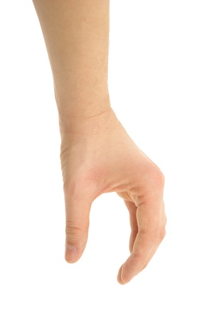 a hand photo, gestureの写真素材
