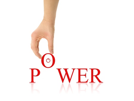 power abstractの写真素材