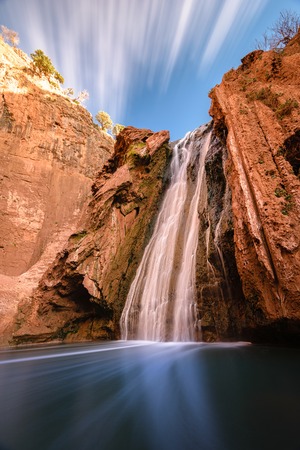 Sources Oum er- Rbia, Aguelmam Azigza National Park, Moroccoの写真素材
