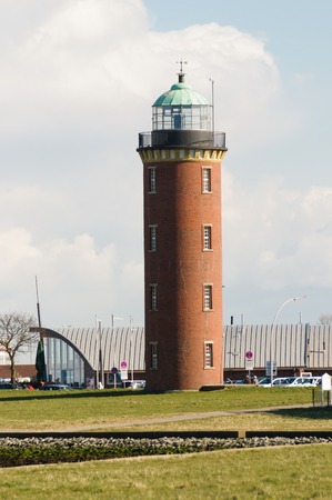 Hamburger Leuchtturm, Hamburg, Germanyの写真素材