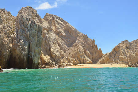 the Lovers beach in Los Cabos, Mexicoの写真素材