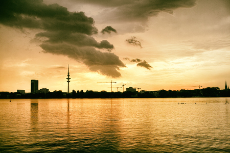 Alster Lakeのeditorial素材