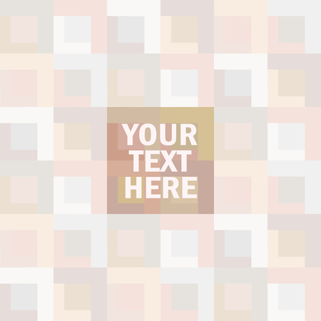 Abstract color-block background. Template for invitation, logos, gift, voucher, certificate. Trendy design for cover, web, fabric, card, brochure, tag. Place your text.のイラスト素材