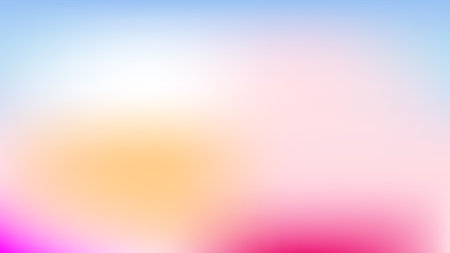 Bright abstract background with a gradient mix of pink, orange, and light blue shades. Suitable for...