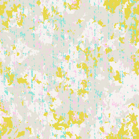 Abstract colorful seamless pattern. Background with brush and paint texture.のイラスト素材