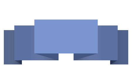 Origami label in a unique style for your designのイラスト素材