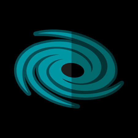 Solar system flat icon for web and mobile device