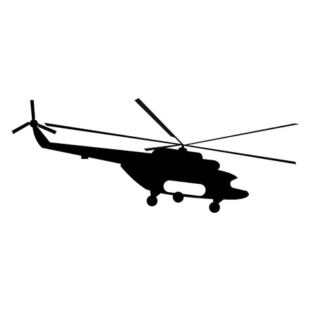 Helicopter simple icon for web and mobile devicesのイラスト素材