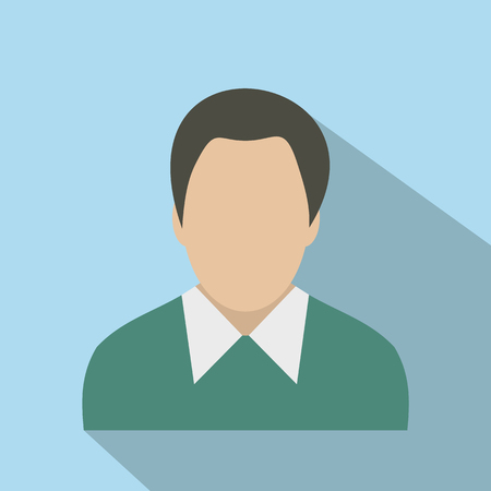 Man avatar icon for web and mobile devicesのイラスト素材