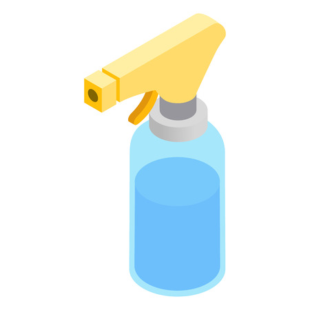 Sprayer isometric 3d icon isolated on a white backgroundのイラスト素材