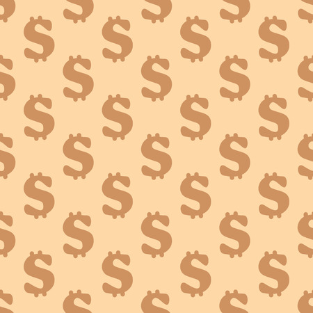 Dollar seamless pattern for web and mobile devicesのイラスト素材