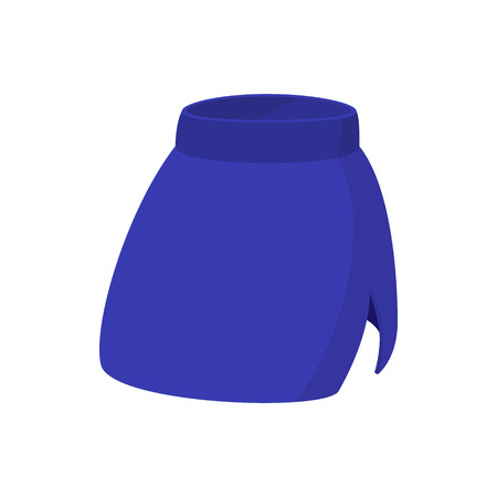 Skirt icon in cartoon style isolated on white backgroundのイラスト素材