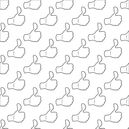 Comics Hand pattern seamless best for any designのイラスト素材