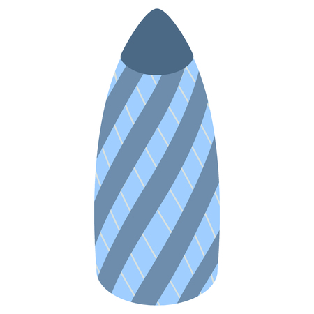 Skyscraper icon in isometric 3d style on a white backgroundのイラスト素材