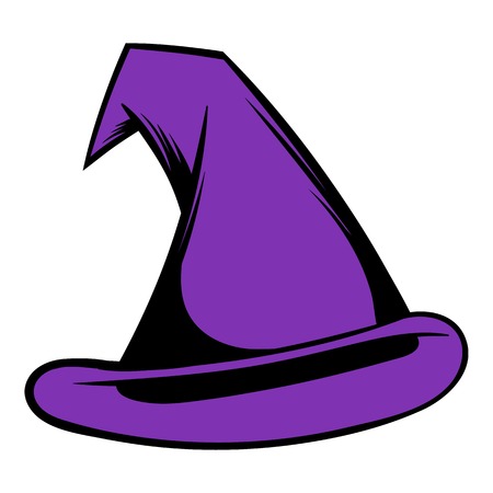Witch hat icon cartoonのイラスト素材