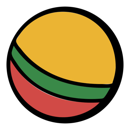 Baby ball icon cartoonのイラスト素材