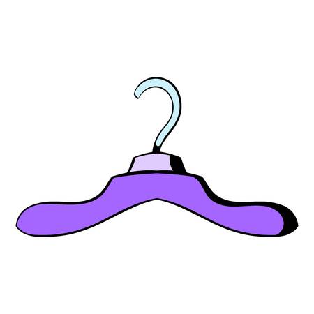 Clothes hanger icon, icon cartoonのイラスト素材