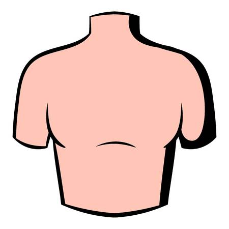 Male tailors mannequin icon, icon cartoonのイラスト素材