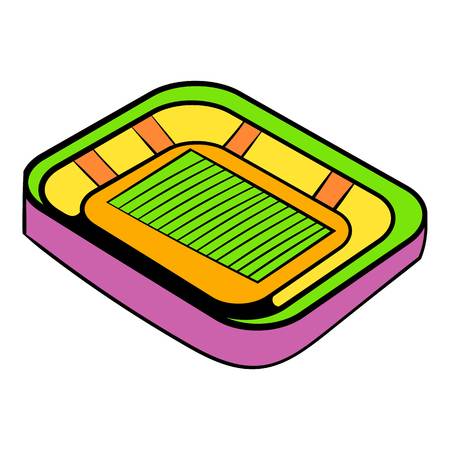 Football stadium icon, icon cartoonのイラスト素材