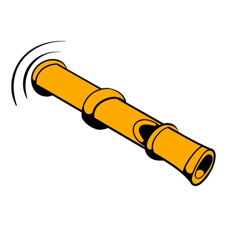 Duck and goose decoy icon, icon cartoonのイラスト素材