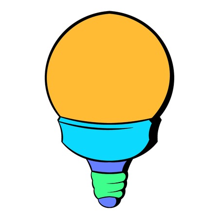 Bulb icon cartoonのイラスト素材