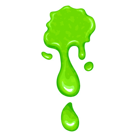 New green slime iconの写真素材