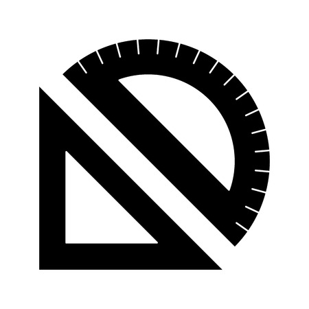 Ruler simple iconの写真素材