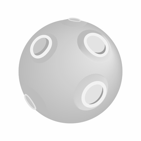 Full moon 3d isometric iconの写真素材