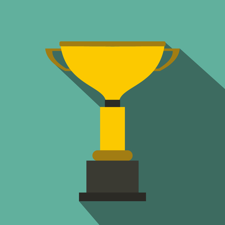 Goblet flat icon with shadowの写真素材