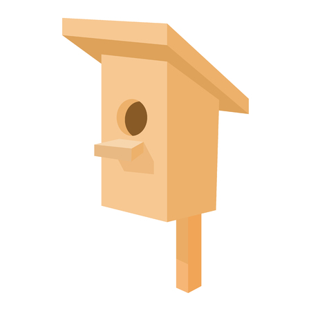 Nesting box icon, cartoon styleの写真素材
