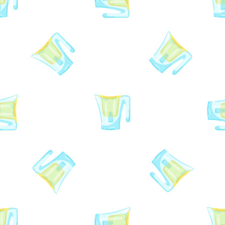 Water filter pattern seamless background texture repeat wallpaper geometric vectorのイラスト素材