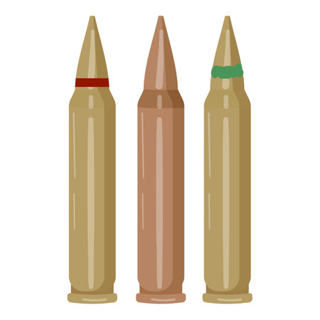 Police bullet icon cartoon vector. Security equipment. Cop professionのイラスト素材