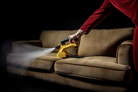 Efficient Cleaning sofa service. Cleanup professional. Generate AIの素材