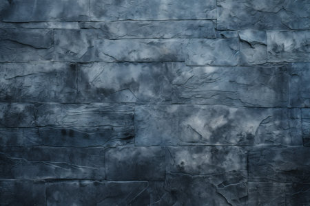 Gritty Dark concrete stone wall. Slate concrete marble. Generate AIの素材