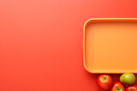 Food lunch steel box. white bread. Generate AIの素材