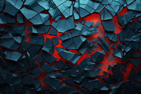 Decayed abstract crack background. Old crack. Generate Aiの素材