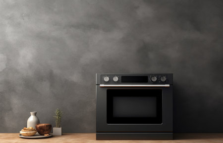 Durable Gas oven. Cooking heat food. Generate Aiの素材