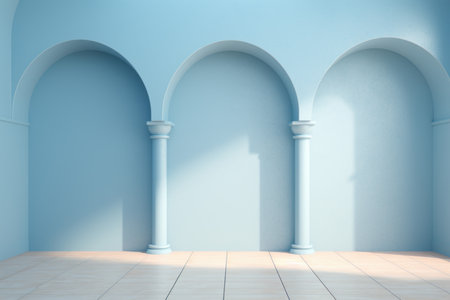 Artistic Arch types background. Frame element modern. Generate Aiの素材