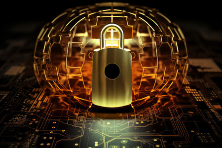 Detail-oriented Information tech security man. Server information. Generate Aiの素材