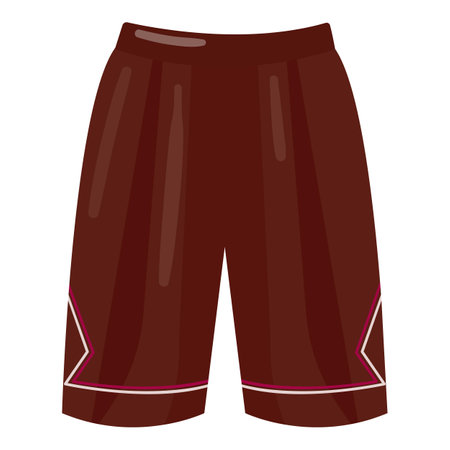 Basketball shorts icon cartoon vector. Sport gym sport. Contest game playerのイラスト素材