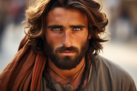 Pakistani guy suit. Style model. Generate Aiの素材