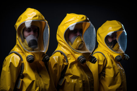 Person protective gear industry. Architect building. Generate Aiの素材