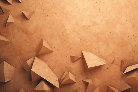 Textured Plywood mockup background. Floor blank. Generate Aiの素材