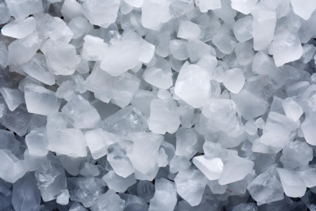 Salt crystals. Rock texture blue. Generate Aiの素材