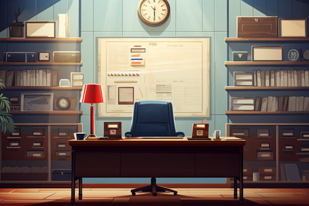 Secretary day. Table invitation holiday. Generate Aiの素材